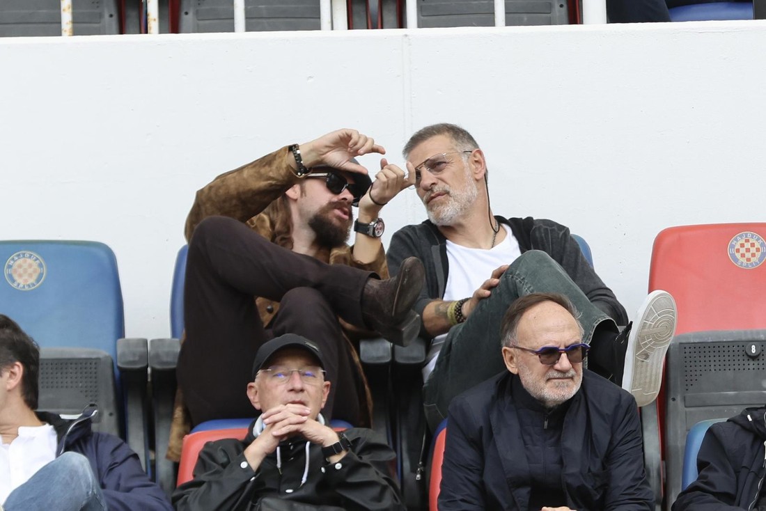 Slaven Bilić pratio utakmicu na Poljudu sa sinom Leom
