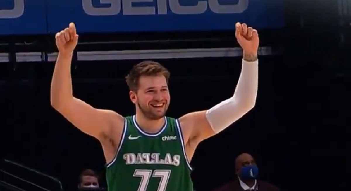 Dončić je promašio pet trica zaredom. Evo kako je reagirao kad je napokon pogodio