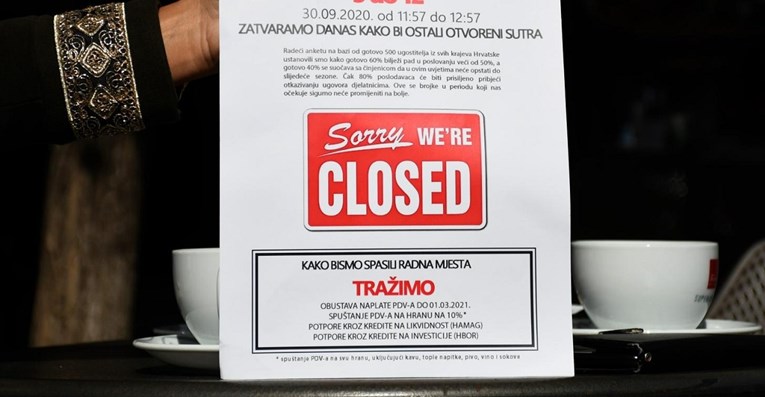 Ugostitelji najavili novi prosvjed, ovaj put zatvaraju kafiće u Zagrebu