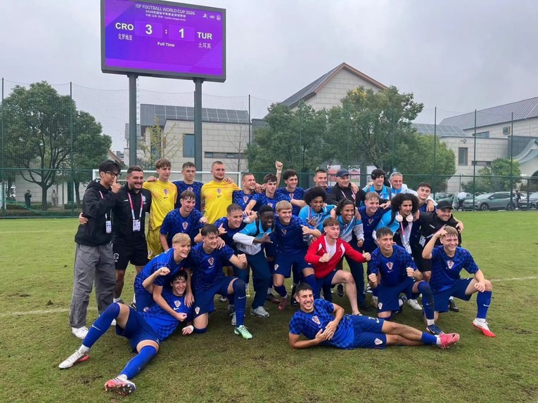 Hrvatski školarci u finalu Svjetskog nogometnog prvenstva u Kini