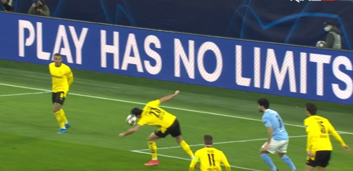 Pogledajte sporni penal kojim je City izjednačio. Je li Borussia ovdje oštećena?