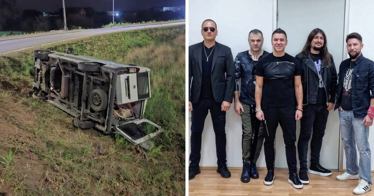 Prevrnuo se kombi srpskog Amadeus benda: "Nitko nije ozlijeđen"