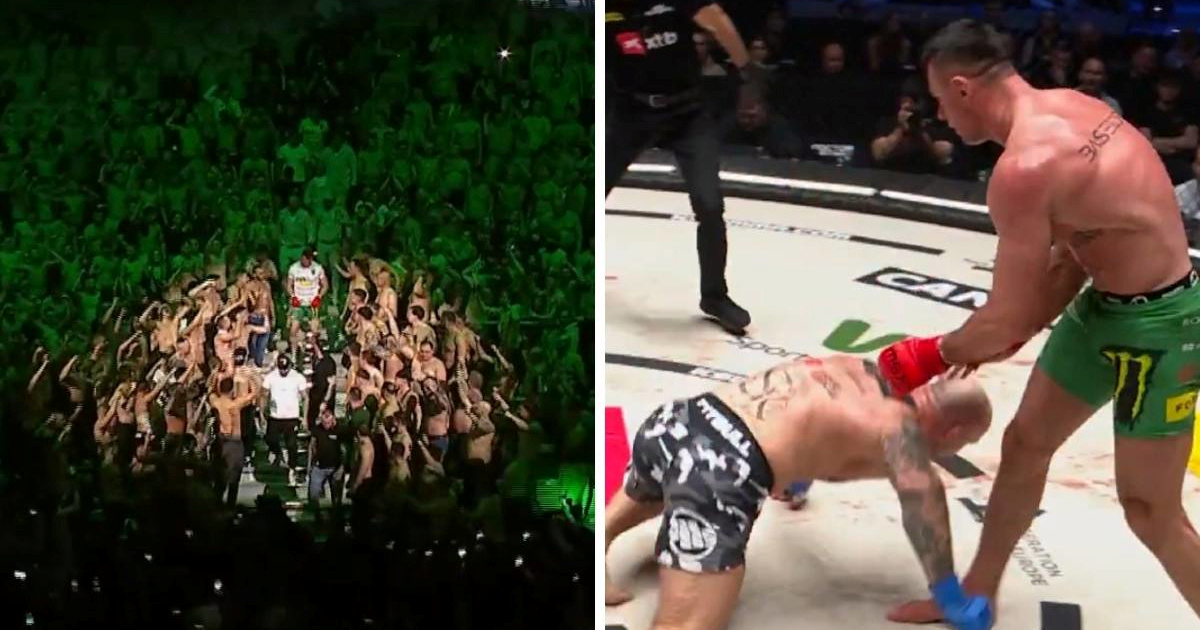 VIDEO Viralne scene iz Poljske. Borac ušao u kavez uz podršku više od 1000 ultrasa