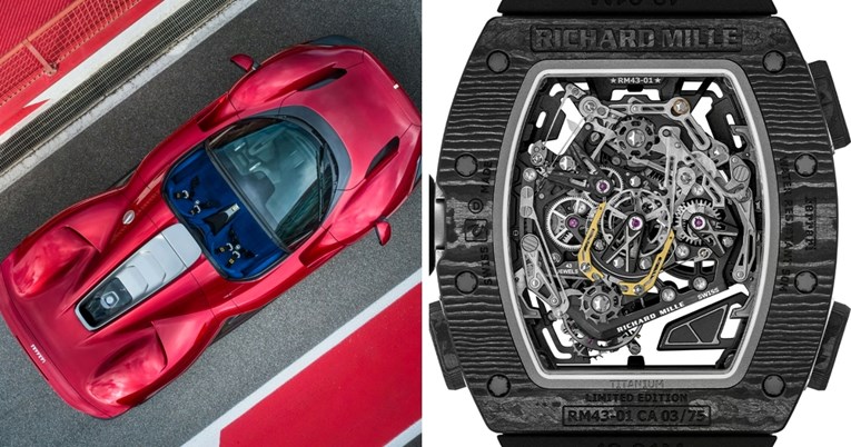 Nova suradnja Ferrarija i Richarda Millea donosi sat koji košta kao superautomobil