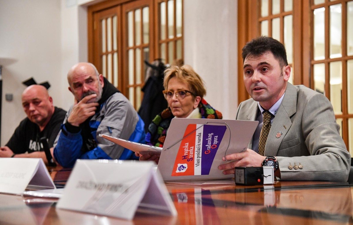 Hrvatska stranka građanskog otpora pred stečajem zbog duga od 1852 eura