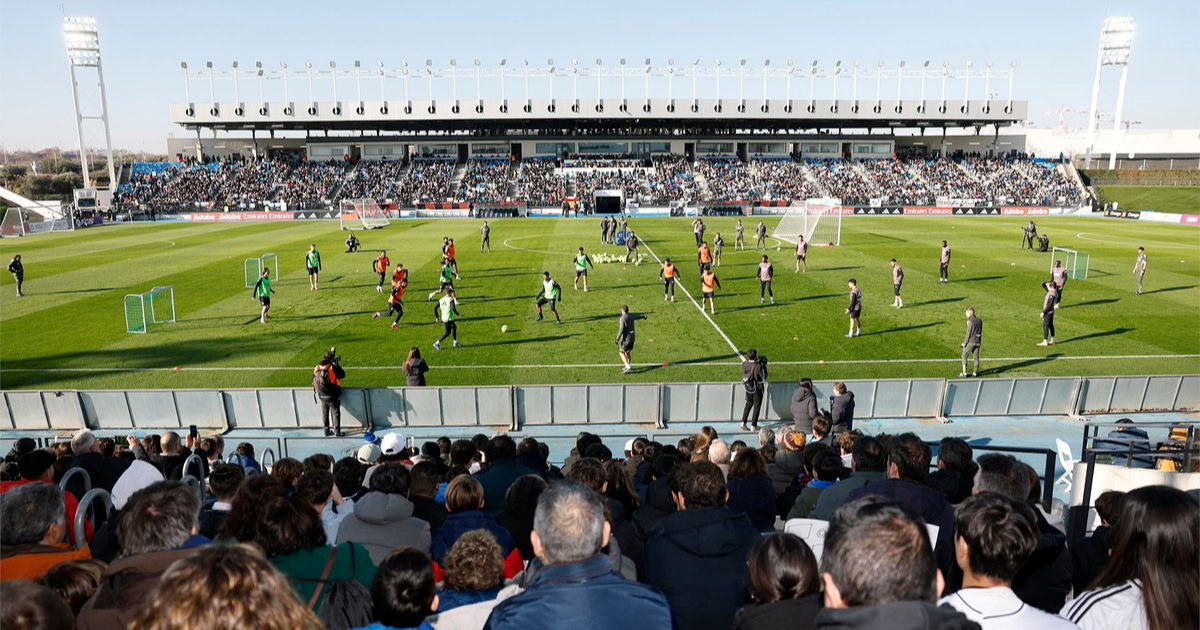 VIDEO Real održao otvoreni blagdanski trening. Navijači oduševljeni