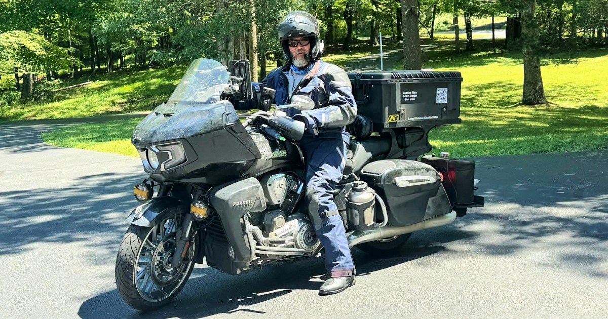 VIDEO U 125 dana prešao preko 200.000 km na motociklu. Još vozi