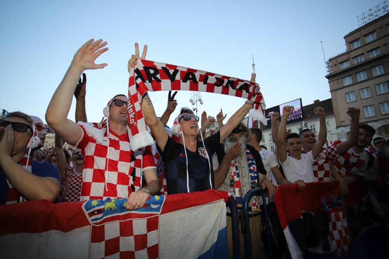 Zagreb gori za Hrvatsku, pogledajte proslavu gola