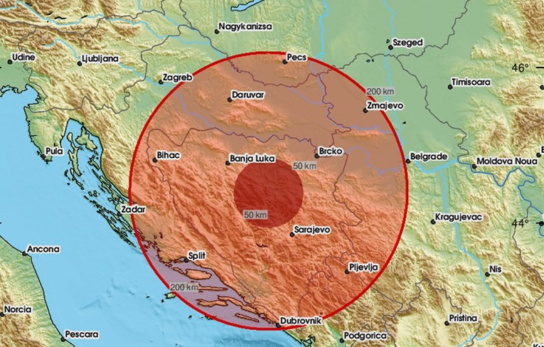 Slavonci zvali 112 zbog potresa, neki su dobili poruke o potresu na mobitele