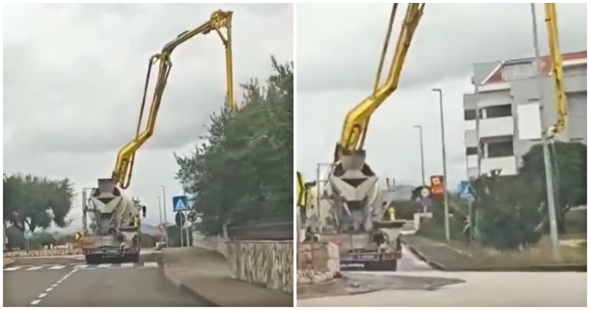 Ljudi ne prestaju komentirati video miksera na cesti: "Kako je ovo moguće?"