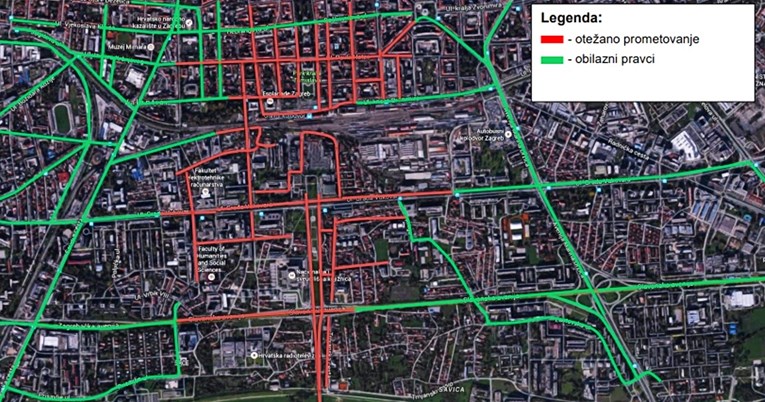 Posebni prometni režim u Zagrebu zbog Erdoganovog dolaska