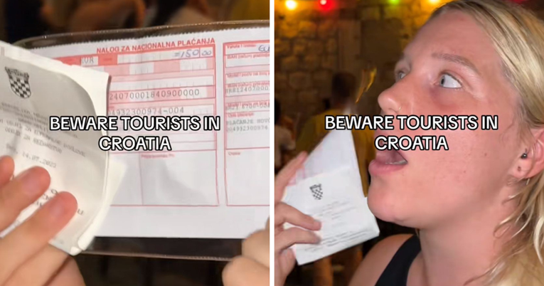 Turistica pokazala koliku je kaznu dobila jer je pila na ulici u Splitu