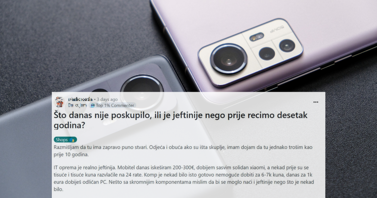 Hrvat pitao što je danas jeftinije nego prije. Mnogi istaknuli isto