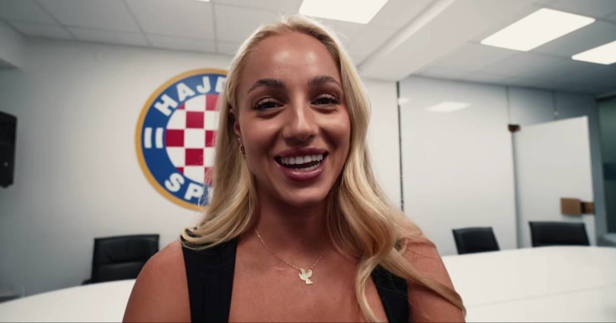 Najljepša hrvatska nogometašica o dolasku u Hajduk: "Sreća mi je važnija od novca"