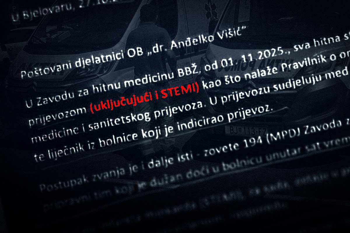 Srčani bolesnici u Bjelovaru i županiji u problemu: Vratili su nas 20 godina unazad