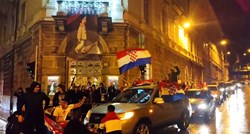 VIDEO Blokirali i promet: Ovako se u Puli slavio prolazak Hrvatske u četvrtfinale