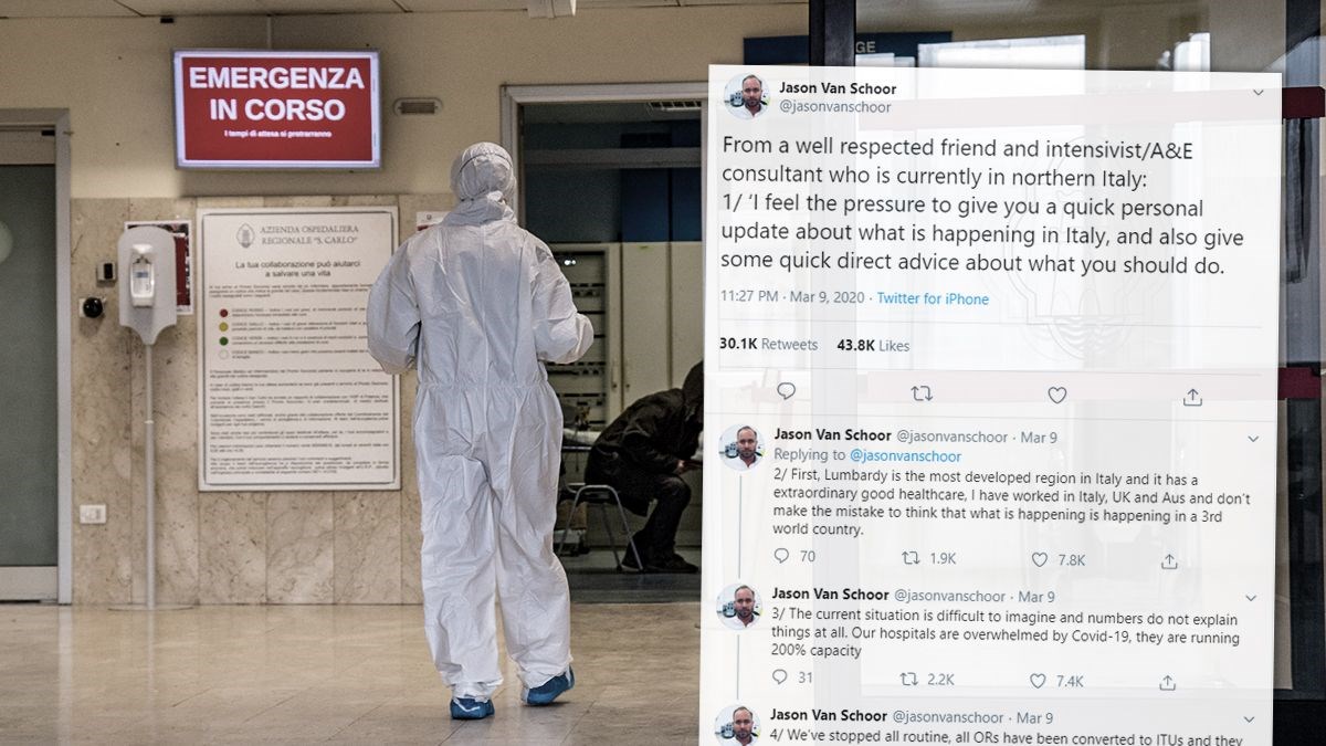 Talijanski liječnik: Za koji tjedan će svugdje biti kao u Italiji