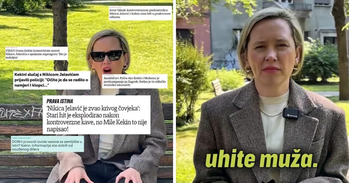 Herman tvrdi da je Ivana Kekin nestala. Ona mu odgovorila videom, pogledajte