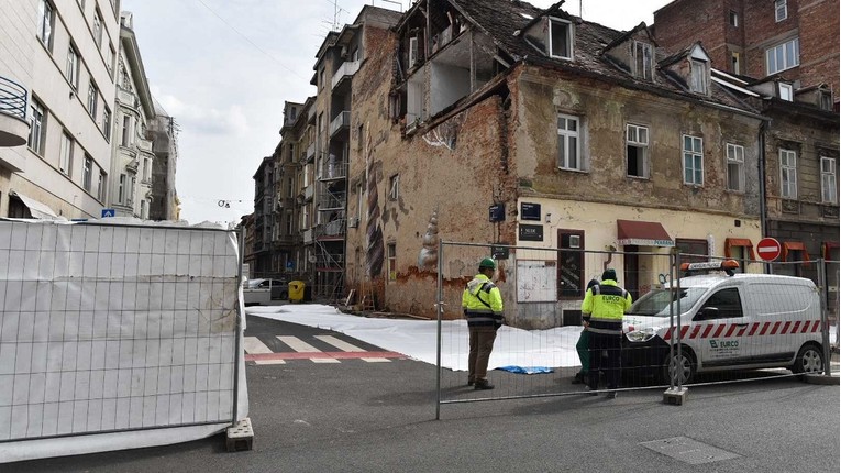 FOTO Sutra u centru Zagreba kreće rušenje zgrade uništene u potresu
