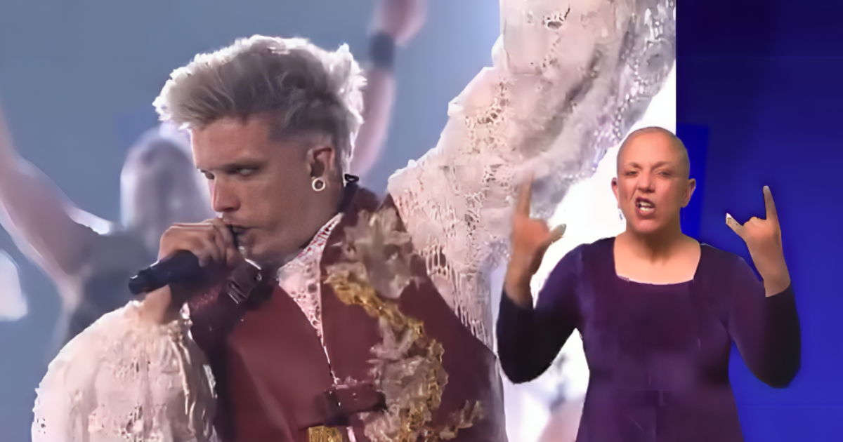 Prevoditeljica na BBC-ju razbacala se tijekom nastupa Baby Lasagne, video je hit