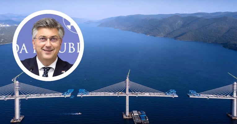 Plenković o Pelješkom mostu: Ovo je fascinantan događaj za sve nas