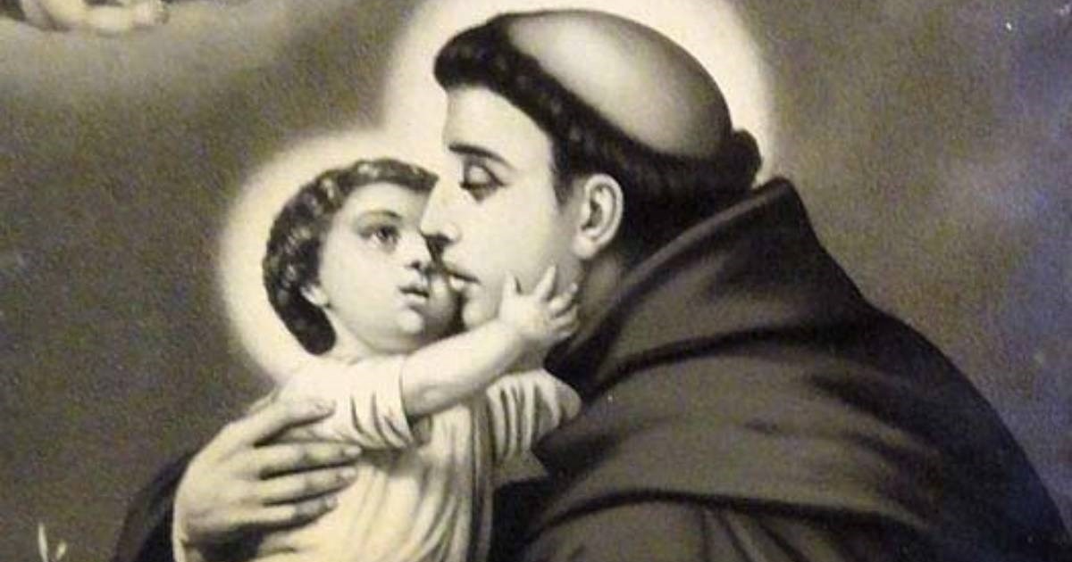 Katolici danas slave Sv. Antu. Uhvatili ga kako grli dijete, rekao da je to mali Isus