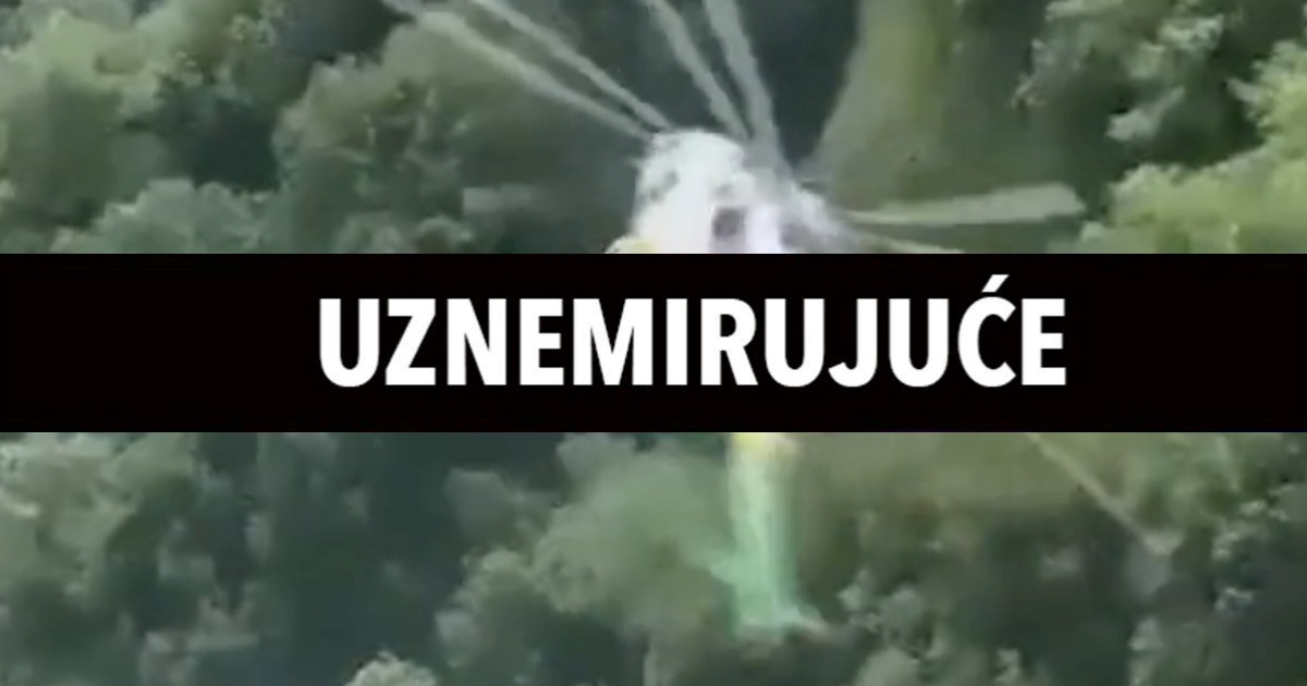 U Gruziji se srušio spasilački helikopter, objavljena snimka