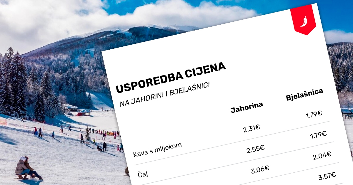 Cijene na Jahorini su vas šokirale. Evo kakve su na Bjelašnici