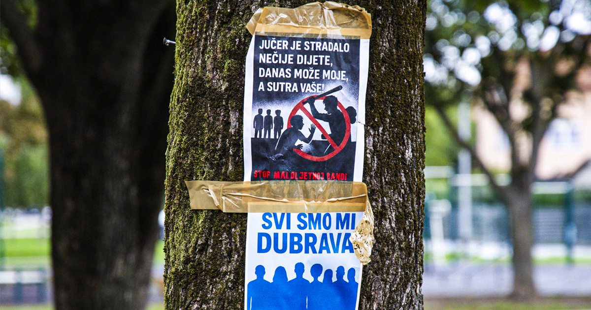 Poznat datum prosvjeda zbog vala nasilja u Dubravi: "Zaštitimo našu djecu"