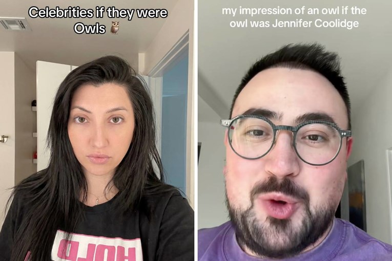 Ljudi na TikToku oponašaju sove. Ne šalimo se 🦉