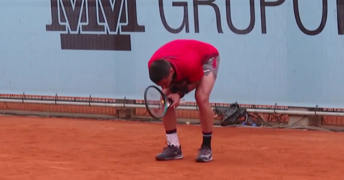 VIDEO Tenisač BiH poludio u Madridu: Čime sam to zaslužio?