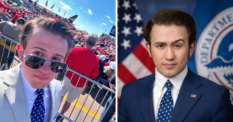 Ovo je Trumpov šef ureda za prevenciju terorizma. Ima 22 godine, ranije bio vrtlar