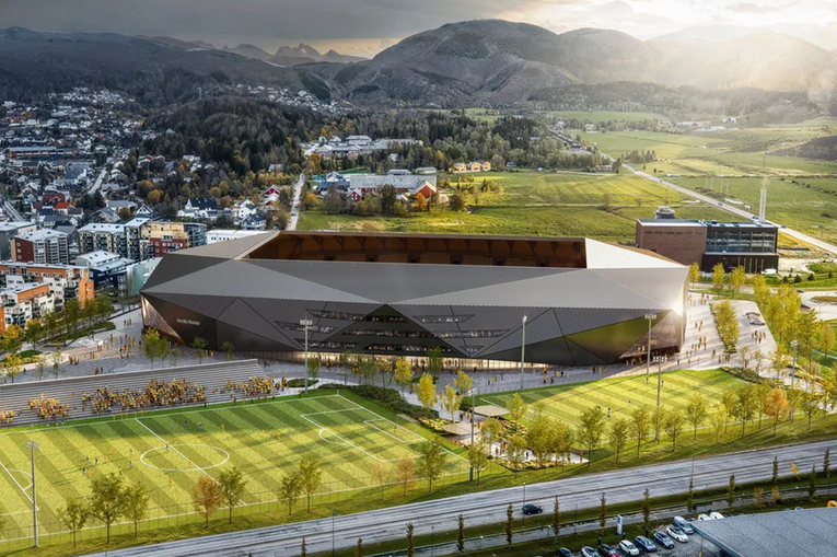 Bodø/Glimt gradi novi stadion od 110 milijuna eura. Pogledajte kako će izgledati