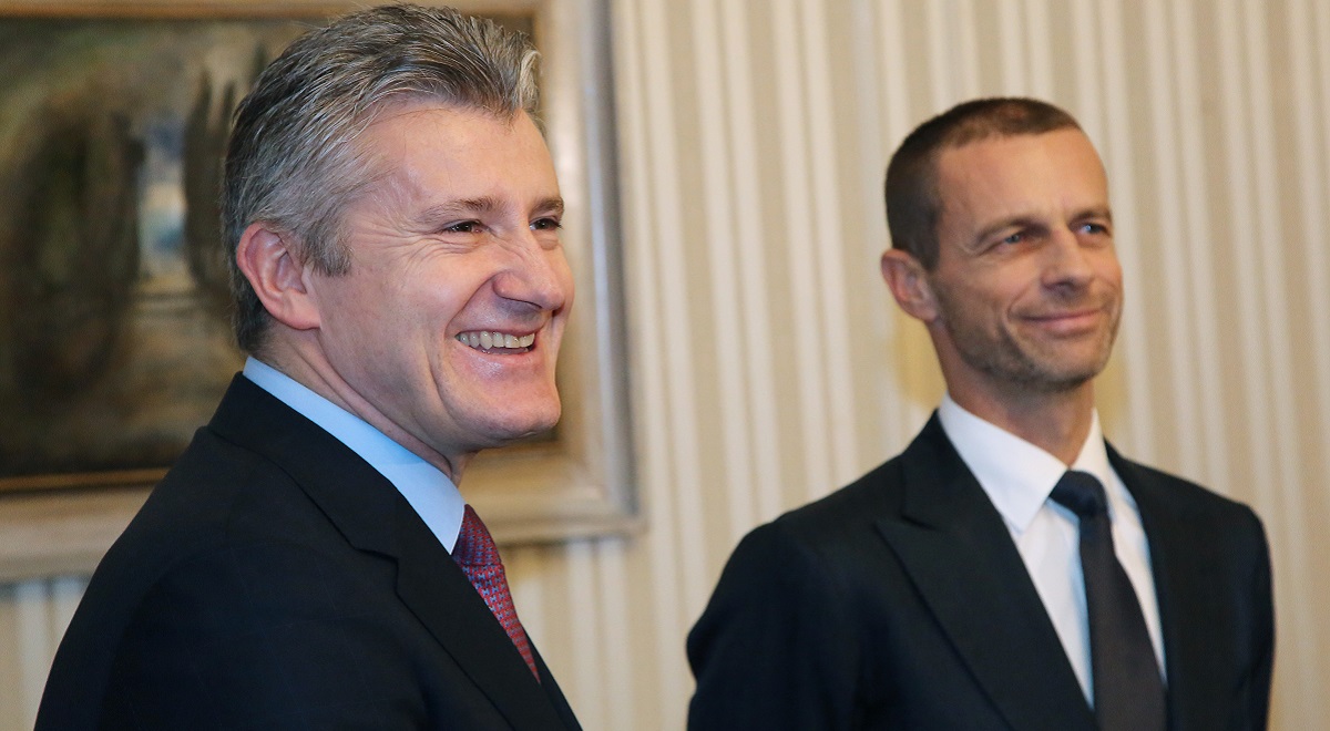 Davor Šuker i Aleksander Čeferin sastali se na Hvaru