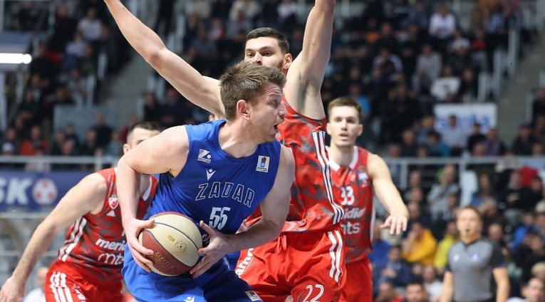 Crvena zvezda deklasirala Zadar u Zadru