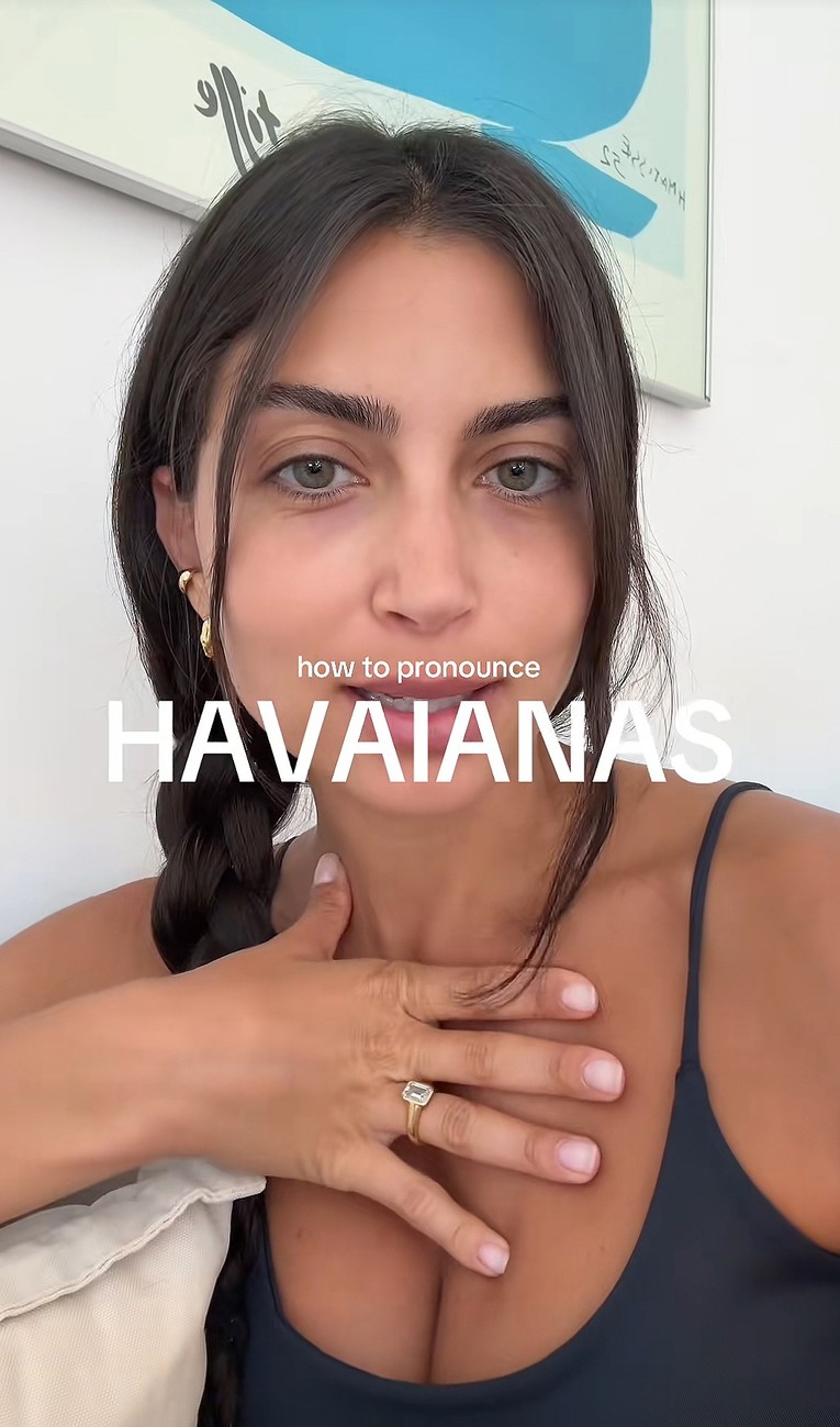 Brazilka objasnila kako se točno izgovara Havaianas, pišu joj: "Hvala ti, kraljice"