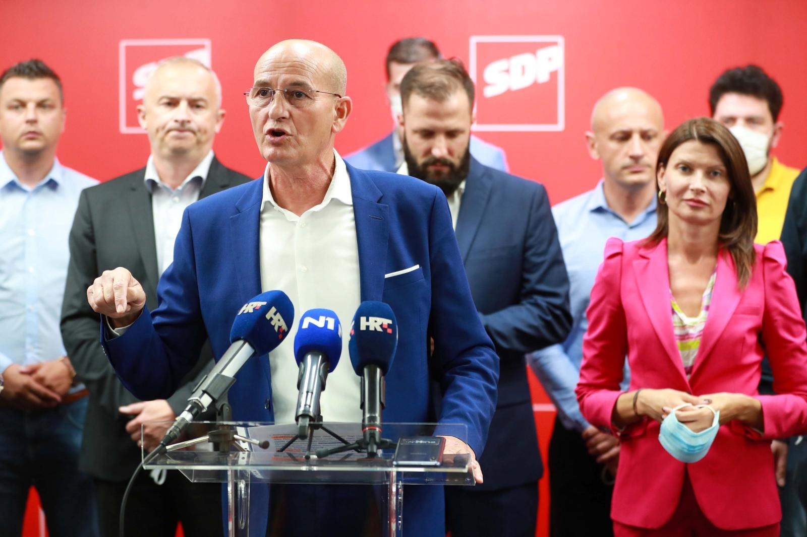 11 SDP-ovaca zajedno predalo kandidature za Predsjedništvo, kažu da su protiv klanova