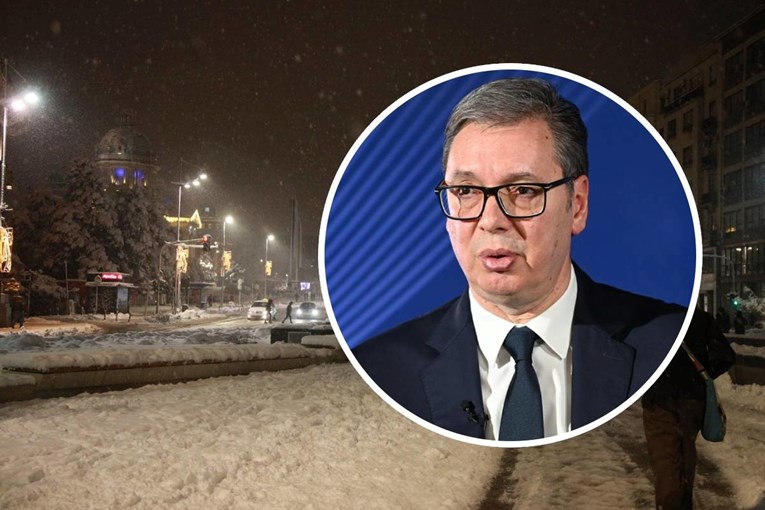 U Srbiji palo 25 cm snijega. Vučić: Snijeg čistimo brže nego metropole poput New Yorka
