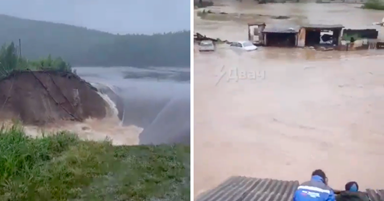 VIDEO Pukla brana u Rusiji. Proglašeno izvanredno stanje, naređena evakuacija