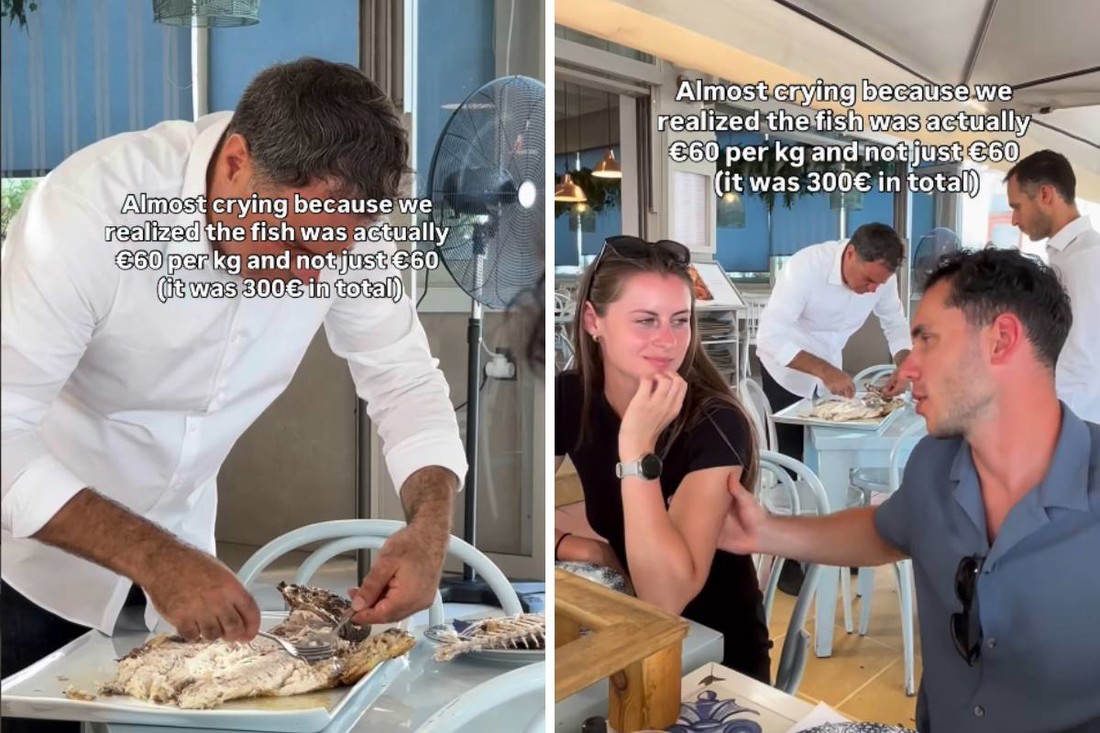 Mislili su da riba košta 60 eura. Kad je stigao račun, neugodno su se iznenadili