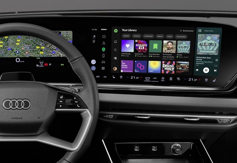 Audi postaje prvi proizvođač koji nudi Spotify aplikaciju bez korištenja mobitela