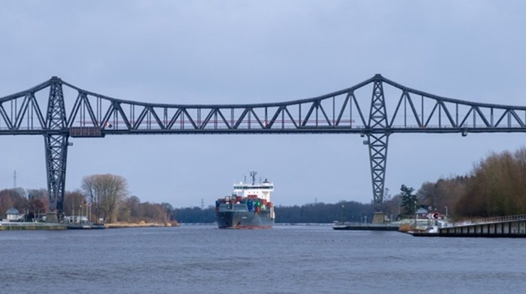 Jako smanjen promet između Baltičkog i Sjevernog mora