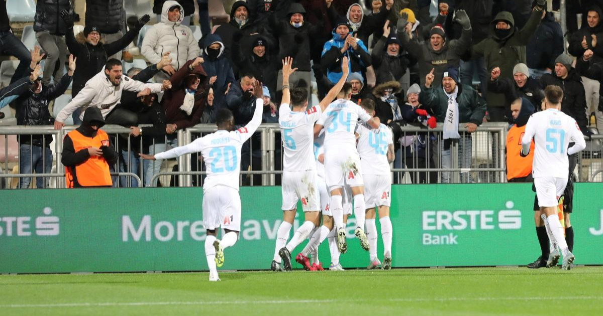 VIDEO Igrači Rijeke s Armadom slave pobjedu nad Hajdukom. "Ajme meni nije mi dobro"