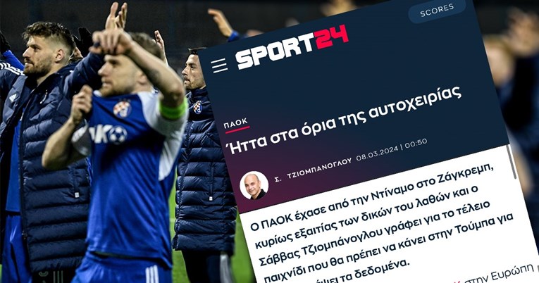 Grci oduševljeni igračem Dinama: Zbog njega PAOK baš ništa nije mogao stvoriti