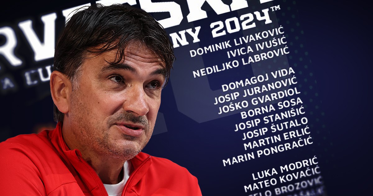 Dalić objavio popis za Euro
