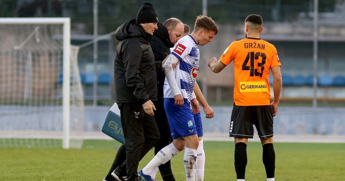 Teška ozljeda Osijekovog veznjaka. Sezona je za njega gotova