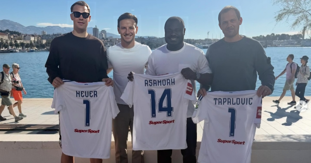 Neuer, trener Barce i bivši njemački napadač u Splitu. Rakitić im dao dresove Hajduka