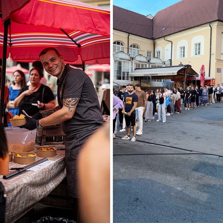 U petak je na Dolcu bila neviđena gužva - stotine metara dug red zbog ovih krumpira