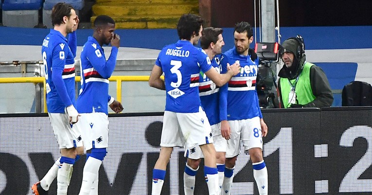 Sampdoria slavila protiv Udinesea. Letica cijeli susret odgledao s klupe