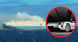 Na brodu izgorjelo 4000 luksuznih auta: "Moj Porsche u plamenu pluta oceanom"